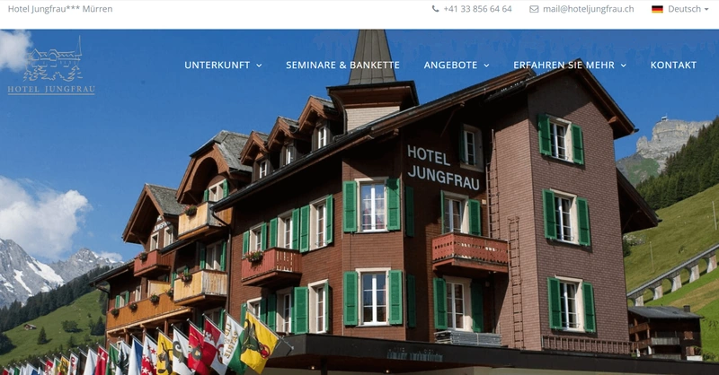 Referenz: Hotel Jungfrau Mürren