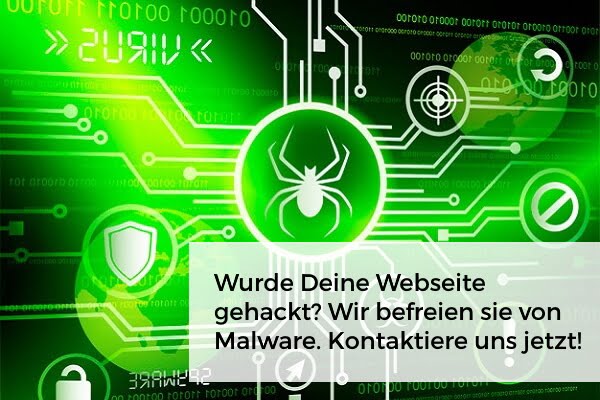 Malware von Webseite entfernen lassen